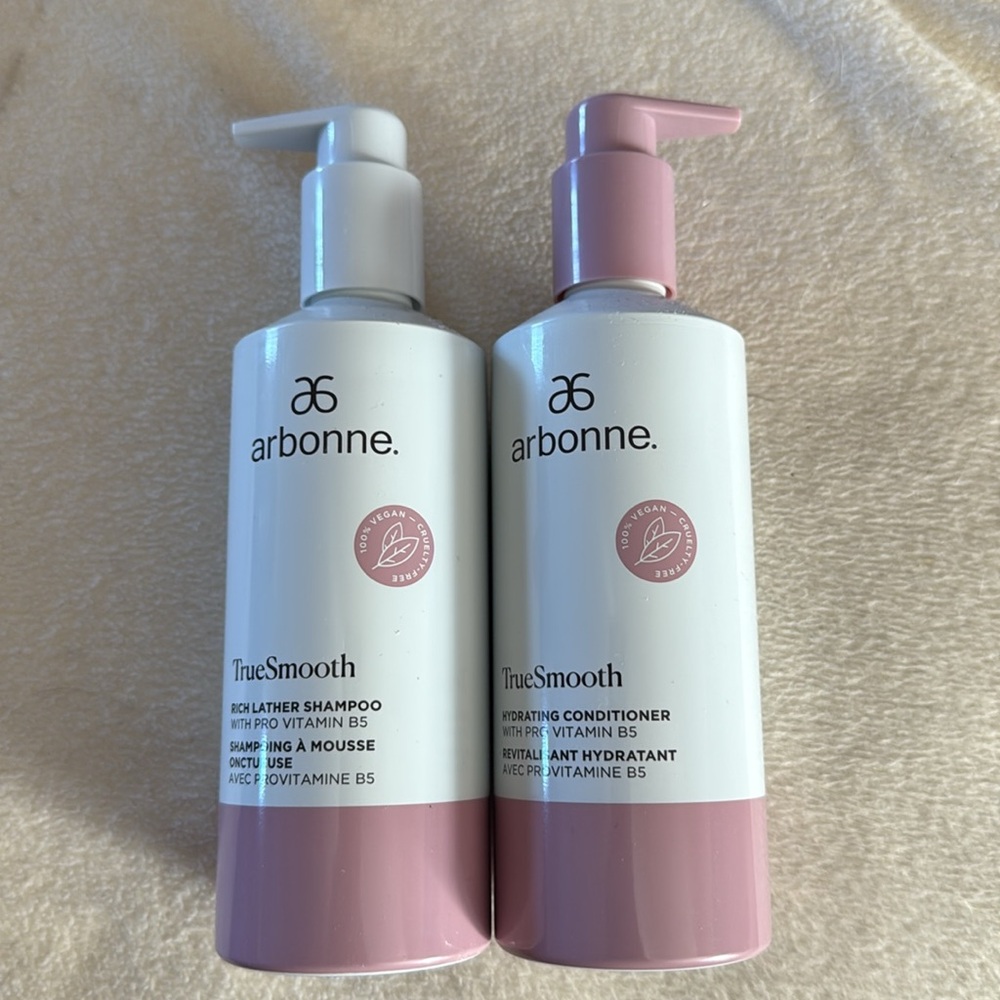 NEW Arbonne TrueSmooth Shampoo and Conditioner Set - Picture 4 of 4